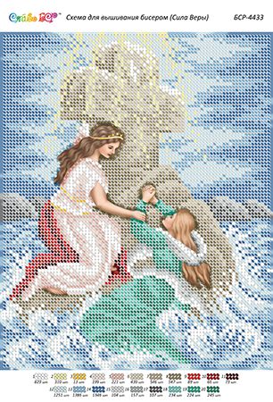 Схема для вишивки Сила віри Схема для вишивки Сила віри