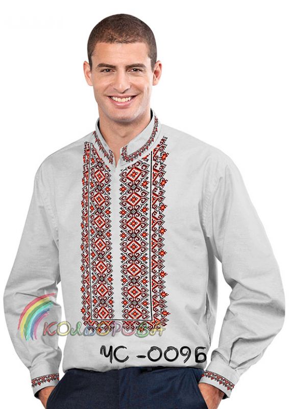 Cорочка чоловіча №10 (заготовка не пошита)