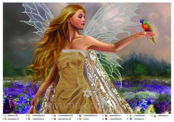 Схема для вишивки Казкова Фея Схема для вишивки Казкова Фея