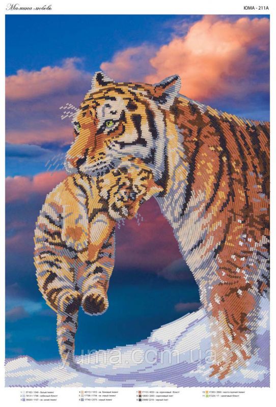 Схема для вишивки  часткова Мамина Любов Схема для вишивки  часткова Мамина Любов