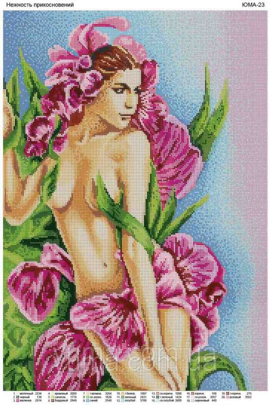 Схема для вишивки Ніжність Дотиків Схема для вишивки Ніжність Дотиків