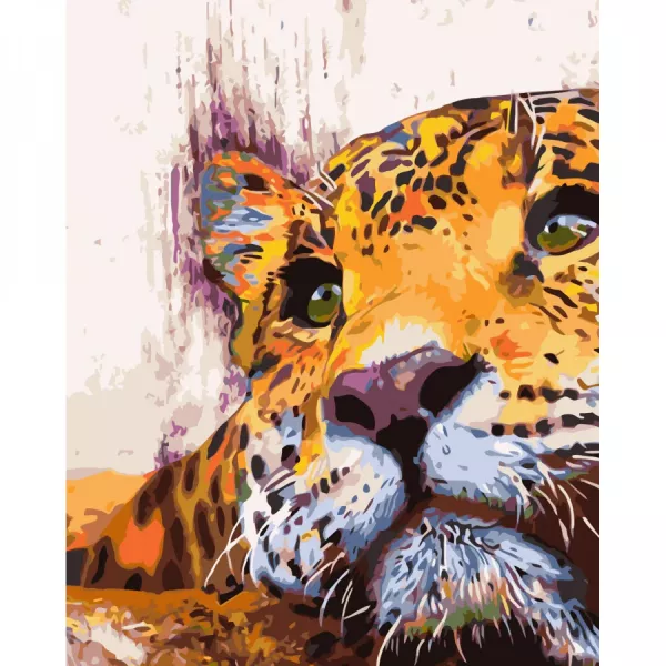 Картина за номерами  Мрійливий хижак