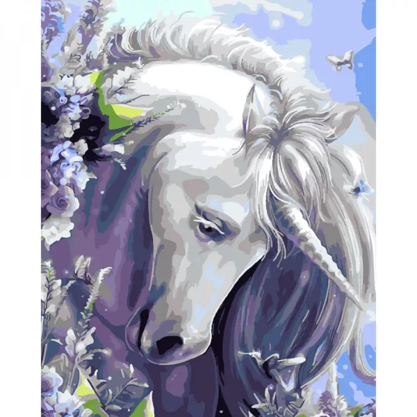 Набір для розпису по номерах Казковий єдиноріг