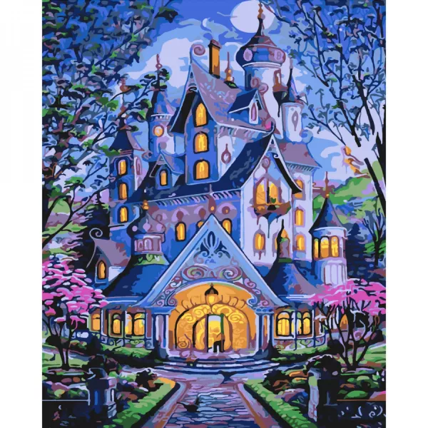 Набір для розпису по номерах Чарівний замок