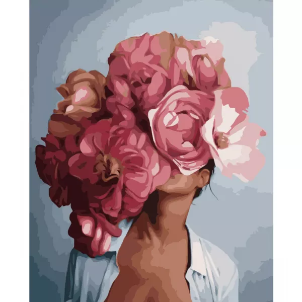 Картина за номерами Квіткова спокуса