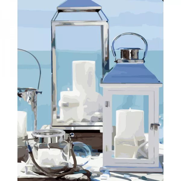 Картина за номерами Романтика свічок