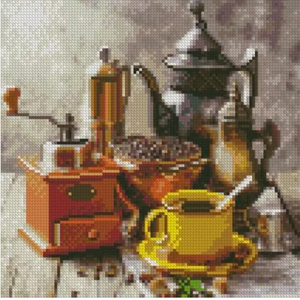 Алмазна мозаїка Набір для кавоваріння