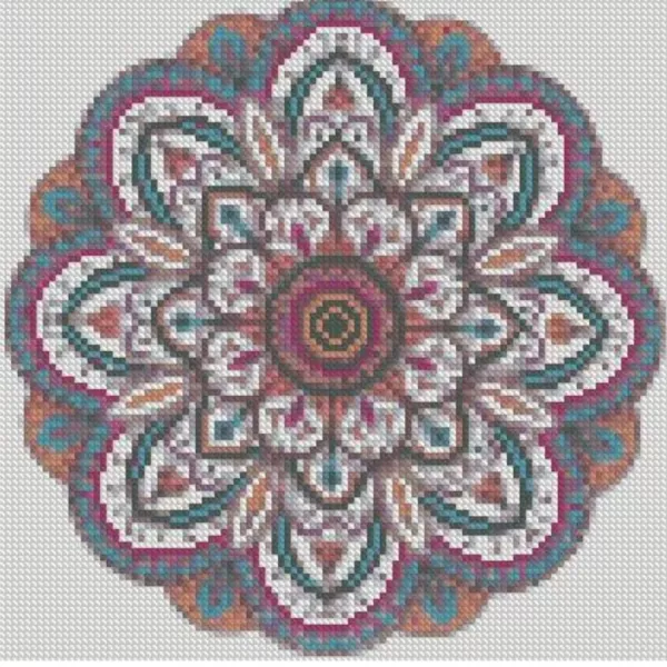 Алмазна мозаїка Мандала 2