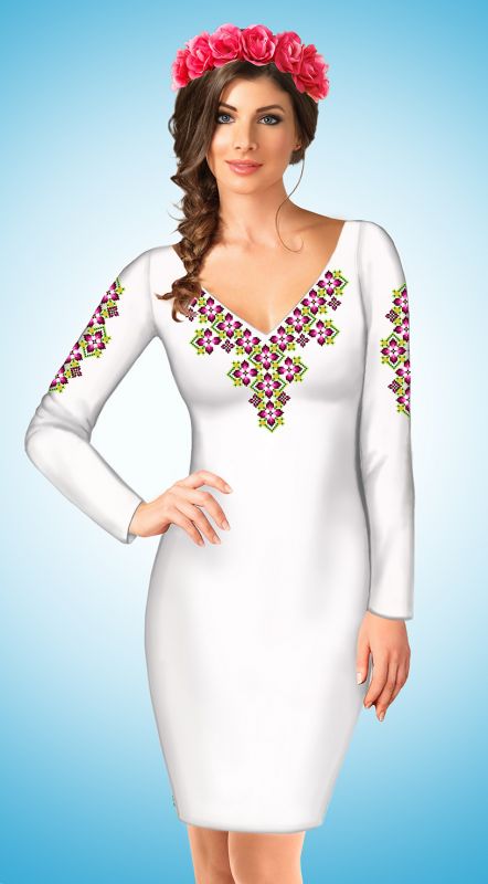 Плаття довге (заготовка не пошита) №4