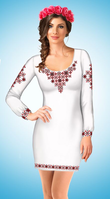 Плаття коротке (заготовка не пошита) №2