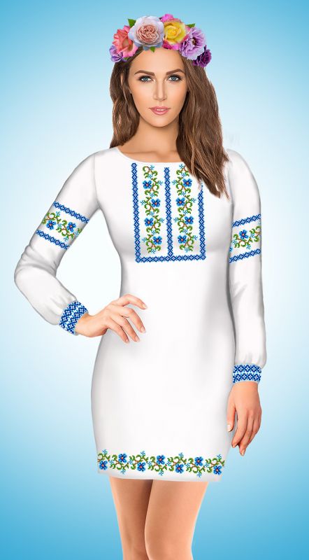 Плаття коротке (заготовка не пошита) №5