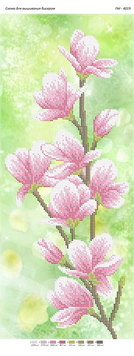 Панно для вишивки Магнолія 3