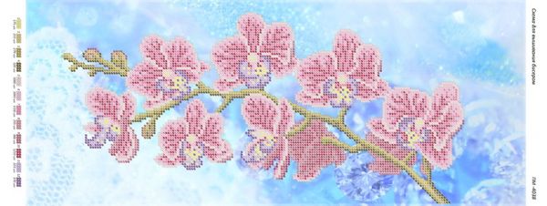 Панно для вишивки Орхідея 6