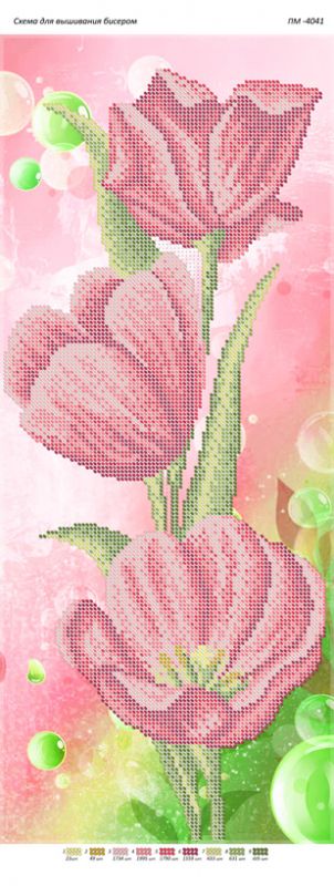 Панно для вишивки Тюльпани