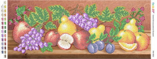Панно для вишивки Натюрморт фрукти-ягоди