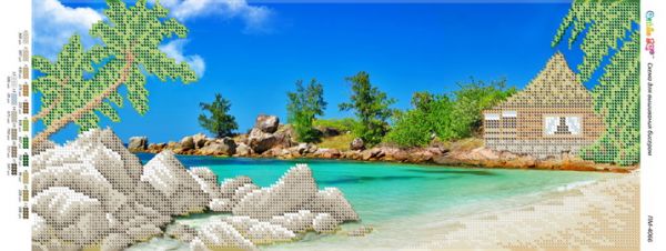 Панно для вишивки  Бунгало