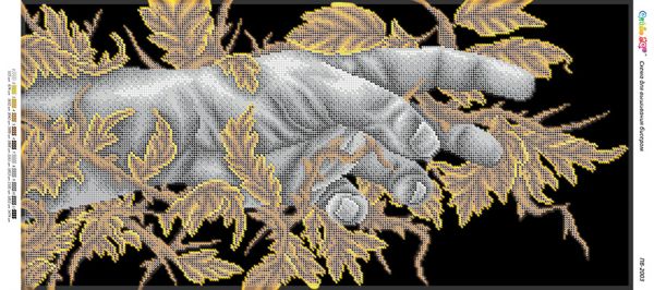 Панно для вишивки  Гармонія Природи   (Золото, Срібло)