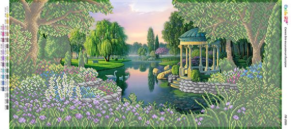 Панно для вишивки  Казковий парк