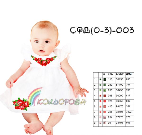 Сарафан дитячий №3 (заготовка не пошита)