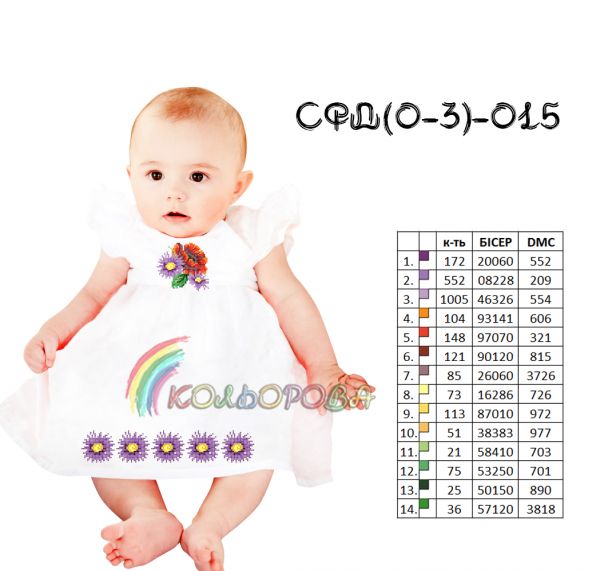 Сарафан дитячий №15 (заготовка не пошита)