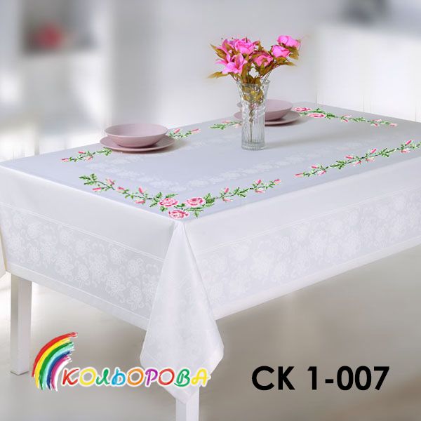 Скатертина під вишивку (велика)  №7
