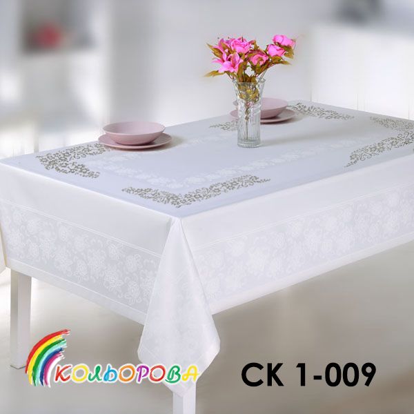 Скатертина під вишивку (велика)  №9