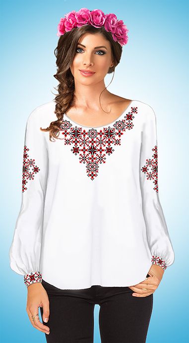 Сорочка жіноча (заготовка не пошита) №2