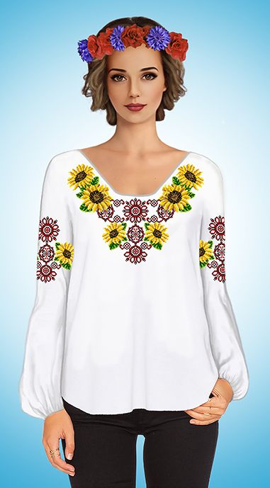 Сорочка жіноча (заготовка не пошита) №7