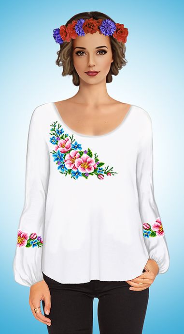 Сорочка жіноча (заготовка не пошита) №9