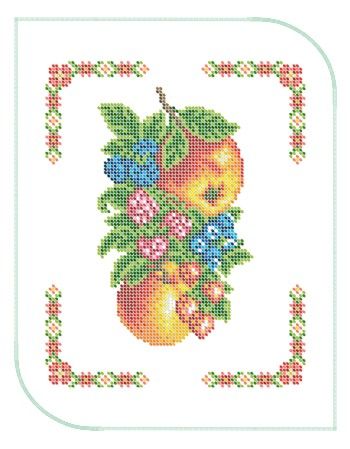 Серветка пасхальна маленька №27