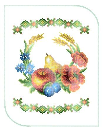 Серветка пасхальна маленька №32