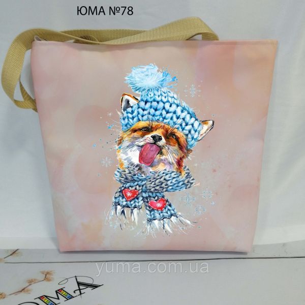 Сумка  з принтом №19 Сумка  з принтом №19