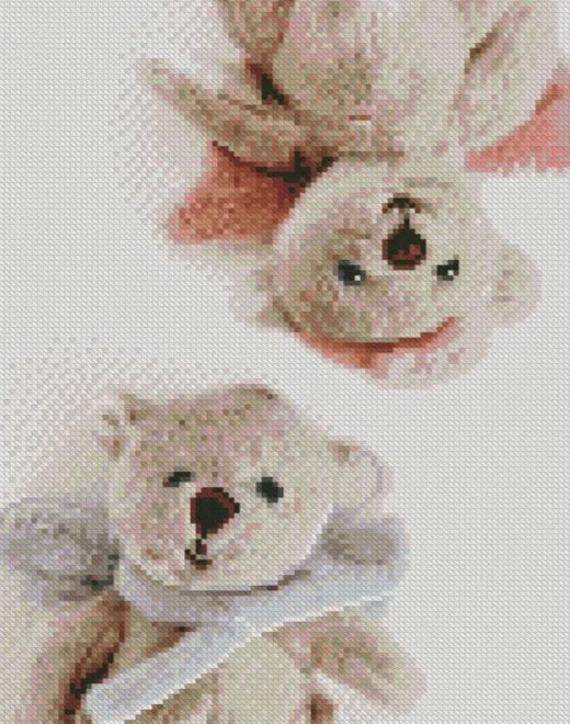 Алмазна мозаїка М'які ведмедики